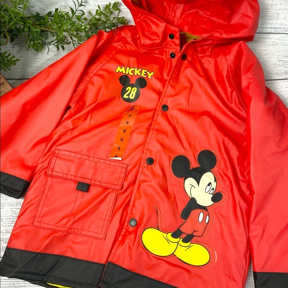 mickey mouse rain jacket
